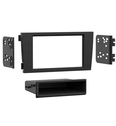 Metra 99-9108B Single/Double-DIN Car Stereo Dash Kit - Compatible Fits for Audi A6 2000-2005