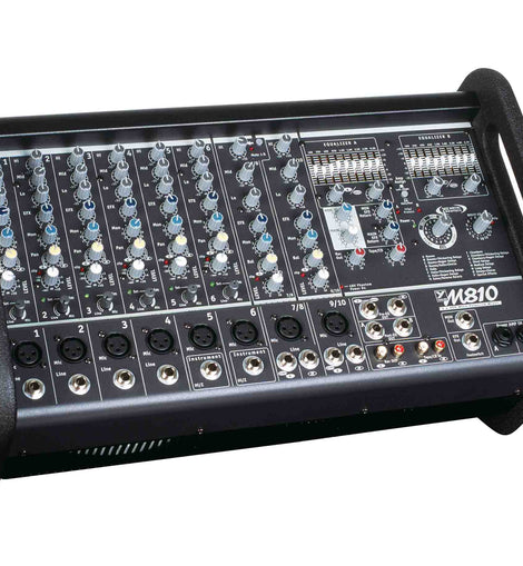 Yorkville Sound M810-2, 10+2 Channel Stereo Box Mixer - 2x400W