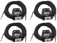 4 Peavey PV 50 Ft. 1/4" 14-gauge S/S Speaker Cable