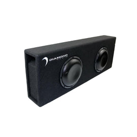 Diamond Audio DESMB10DA 10" 2 Ohm 800W RMS Power Handling Slot Vented Active Subwoofer Enclosure