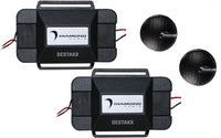 Diamond Audio DESTAK 1"(25mm) Add-on Aluminum Dome Tweeter Kit with Crossover