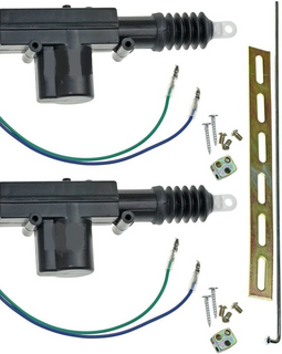 2 HEAVY DUTY Universal Power Door Lock 2 Wire Actuator Motor Kit DLA200
