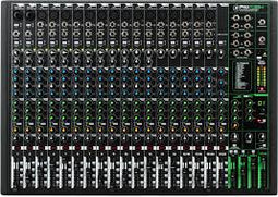 Mackie ProFX22v3 22-Channel Mixer USB Onyx Mic Preamps GigFX effects engine Unpowered