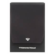 2 Cerwin Vega SL-10S 10" Powered Subwoofer 212 Watts