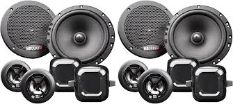 2 Pair MB Quart DS2-216 Discus 6.5 Inch Component Speaker System