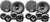2 Pair MB Quart DS2-216 Discus 6.5 Inch Component Speaker System