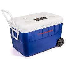 Cerwin Vega CVC65B 55QT Blue Cooler with 6.5