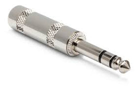 MR DJ QMHS2 Stereo 1/4" 6.35mm Male Audio Plug Connectors 2 Pack