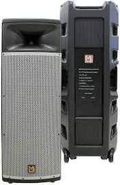 MR DJ USA PRO215S Dual Passive DJ/PA 3-Way Speaker 4000W