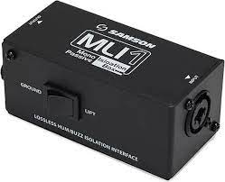 Samson MLI1 Line Level Mono Passive Isolation Box