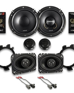 Cerwin-Vega XED46 XED650C GMSB345 Speaker Kit Fit 1995–2006 Chev Silverado GM Trucks