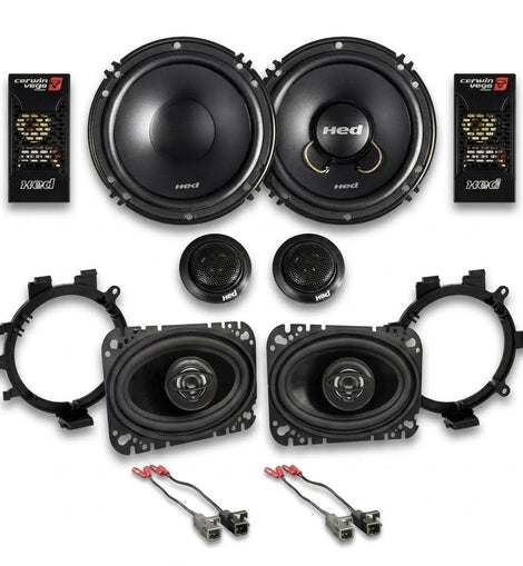 Cerwin-Vega XED46 XED650C GMSB345 Speaker Kit Fit 1995–2006 Chev Silverado GM Trucks