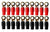 0 Gauge Ring Terminal 20 Pack 1/0 AWG Wire Crimp Cable- Red/Black 5/16 Mr DJ