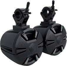 Alpine SPV-65-SXS 6-1/2" cage-Mount Speaker pods + Mobile Bracket, Tweeter TW600, Electrical Tape BT1700