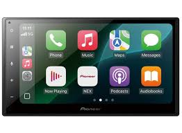 Pioneer DMH-1800NEX 6.8" Double DIN Multimedia Receiver + Kit Fit 07-13 Chevy Silverado
