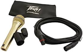 Peavey PVi2G Gold Microphone w 1/4