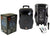 MR DJ DSP4000 15" 2 Way Portable Speaker Bluetooth FM Radio USB/SD & DSP Player