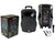 MR DJ DSP4000 15" 2 Way Portable Speaker Bluetooth FM Radio USB/SD & DSP Player Technology