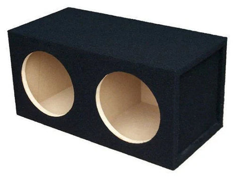 Absolute DSS10 Dual 10-Inch, 3/4-Inch MDF Sealed Subwoofer Enclosure Empty Box