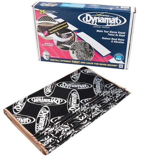 DYNAMAT XTREME10455 9 pcs CAR Truck Door trunk Sound Dampening Noise Insulation