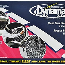 Dynamat 10455 Xtreme Bulk Pack 36 SQ FT (9 Sheets) Sound/Vibration Damping for an Entire Car + Roller