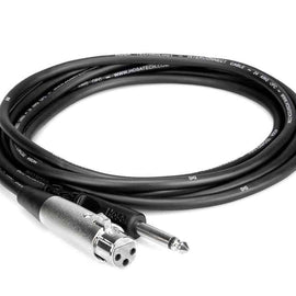 Hosa PXF-105 Unbalanced Interconnect Cable XLR3F to 1/4 in TS - 5 Feet