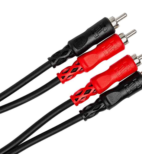 Hosa Stereo Interconnect Cable, Dual RCA to Same