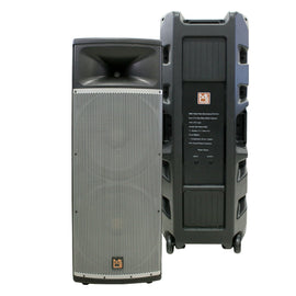 MR DJ USA PRO215S Dual Passive DJ/PA 3-Way Speaker 4000W