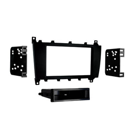 Metra 99-8721B Single/Double-DIN Car Stereo Dash Kit - Compatible Fits for Mercedes C Class 2005-2007