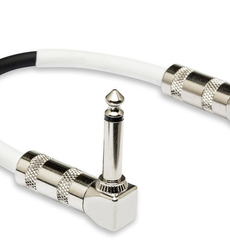 Hosa CPE-106 Guitar Patch Cable, Hosa Right-angle to Same - 6 in