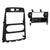 Metra 99-7339B Single-DIN Car Stereo Black Dash Kit - Compatible Fits for Hyundai Gen Coupe 2.0 2010-12 w/manual Climate
