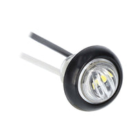 Heise Trailer HE-TR7503 Round White Marker/Clearance Light - .75 Inch, 3 LED