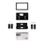 Metra 107-UN02 Double-DIN Car Stereo Floating Mount Kit - Pioneer 6.8 Inch Modular Radios