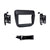 Metra 99-3019B Single-DIN Car Stereo Dash Kit - Compatible Fits for Chevy Malibu 2016-2024