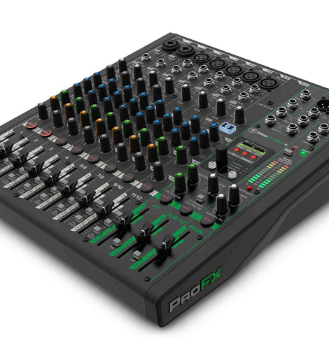 Mackie ProFX12v3+, 12-Channel Analog Mixer with Enhanced FX, USB Recording Modes and Bluetooth