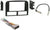 Fit 02-2004 Jeep Grand Cherokee Double Din Radio Stereo Install Dash Kit Matte Black