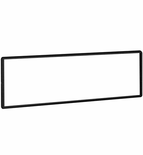 Metra 87-30-0125 Universal DIN Trim - 1/8in Border
