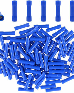 16-14 Gauge AWG Blue Insulated Crimp Terminals Crimping Connectors 100 Pcs