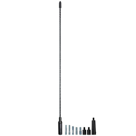 Metra 44-RMF2 Black Spiral 1-section Replacement Antenna Mast - 17 Inch