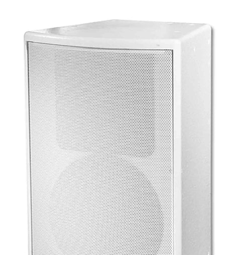 Yorkville Sound C12W, Coliseum 400 Watt 12-Inch Install Speaker 80x50 Rotatable Horn - White