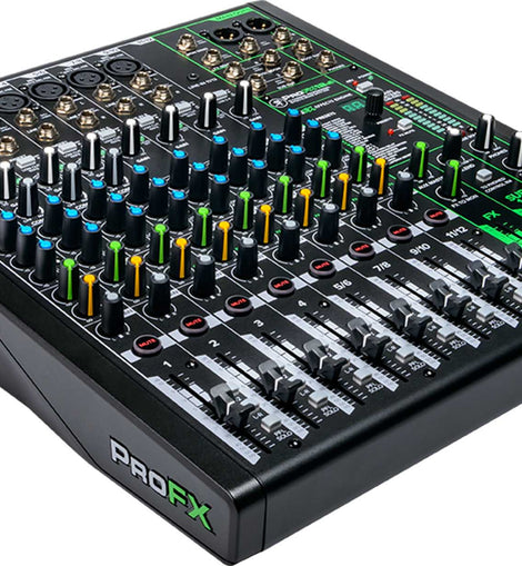 Mackie ProFX12v3, 12-Channel Professional Effects Mixer with Built-In FX