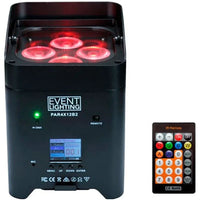Antari PAR4X12B2 Indoor Battery Uplight Par 4x12W RGBWAUV LEDs