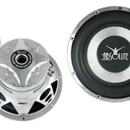 2 Absolute 10" EX900 Subwoofer 900 Watt Dual 4Ω for Car Audio Systems