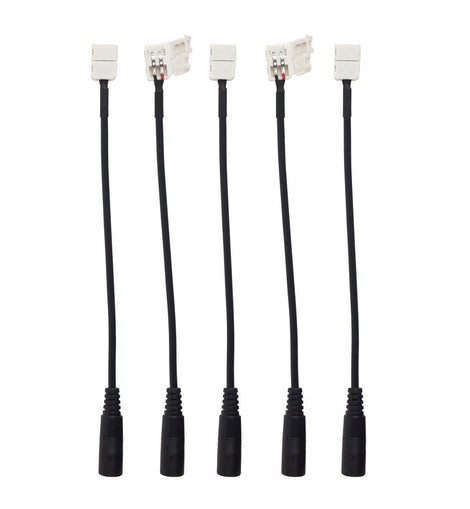 Heise HE-3528QC DC Female Quick Connect for 3528 LEDs - 5-Pack
