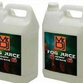 2 MR DJ Fog Juice Fluid<br/> Lemon Scent Gallons of Fog/Smoke/Haze Machine Refill Liquid Juice Water Based Fog Machine Fluid