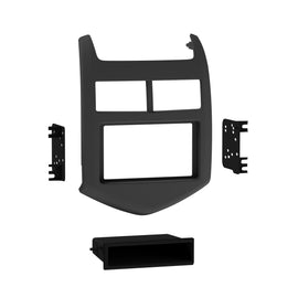 Metra 99-3012G Single/Double DIN Dash Installation Kit - Compatible Fits for Chevy Sonic 2012-2016