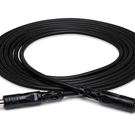 Hosa CSS-103 Balanced Interconnect Cable, 1/4 in TRS to Same - 3FT