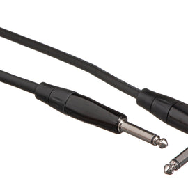 Hosa HGTR-0, REAN Straight to Right-Angle Pro Guitar Cable - 5 Ft, 20 Ft, 25 Ft