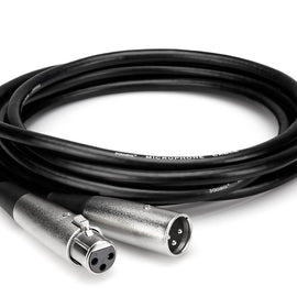 Hosa MCL-125 Microphone Cable DJ Package XLR3F to XLR3M (25 Feet) - 4 Pack