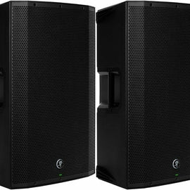 2 Mackie Thump15A 15-Inch 1300 Watt Powered PA Speaker